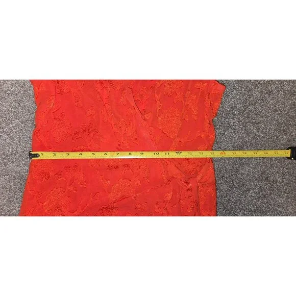 Premier Amour Sleeveless Fit + Flare Dress, 10, Red - Picture 11 of 11